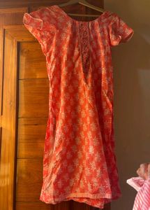 Floral Print Kurta