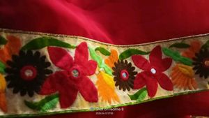 Beautiful Red Colour Saree