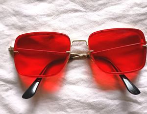 Red Glass Goggles