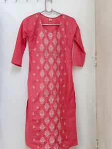 Pink Stylish  Kurta