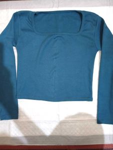 Square Neck Crop Top