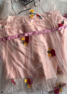 Dreamy Embroidered Mesh Barbie Top