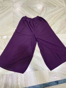 Purple &amp; Gold Embellished Nayra Dress