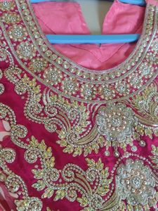 Heavy Embroidery Anarkali Full Suit Set