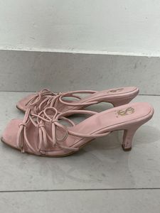 Pink Multi-Bow Heels