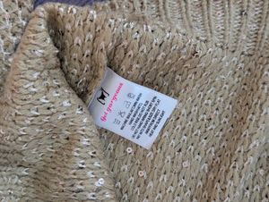 Sequin Knit Sweater