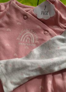 New Born Girl Baby Romper