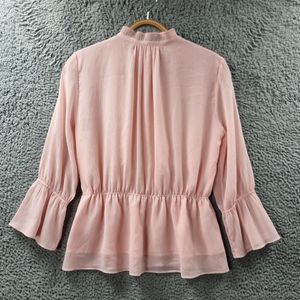 H&amp;M Womens Blouse Top &amp; Elastic Waist
