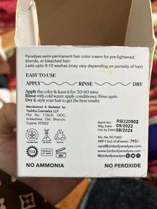 Paradyes Semi Permanent Hair Colour | Blue