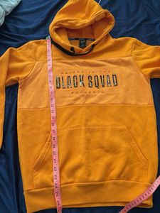 Orange &#39;Black Squad&#39; Hoodie