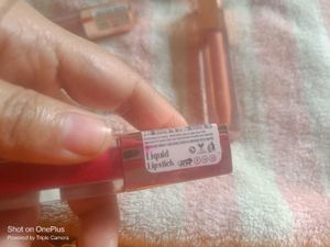 All 3 Lipsticks Waterproof Mate And Red Finishes