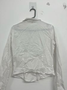 H&amp;M White Fitted Shirt