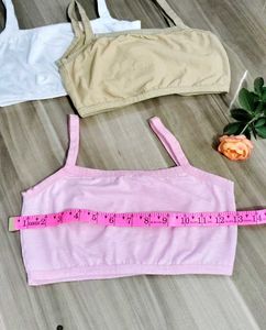 3-Pack Bra Strap Tanks 🌸