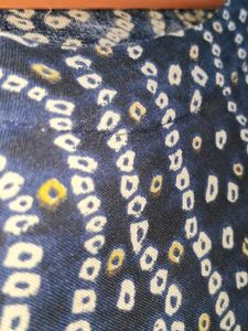 A Line Bandhni Maternity Kurti