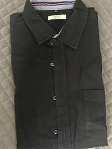 Branded Ascot M size dull sleeves slim fit shirt