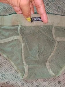 Mesh see through Briefs