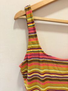 Beautiful Striped Imported Bodysuit