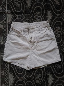 White Shorts
