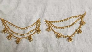Pearl Jhumka Earrings