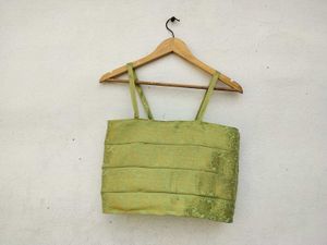 Green Crop Top &amp; Palazzo Set