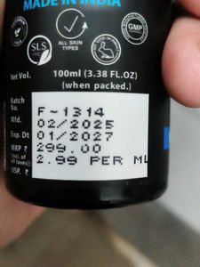 muusctach face wash brand new