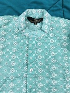 Men&#39;s Floral embroidery Kurta