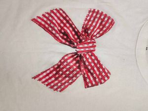 White Crop Top with Bow🎀🤍✨🌷