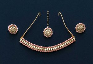 Pink Jewellery Set
