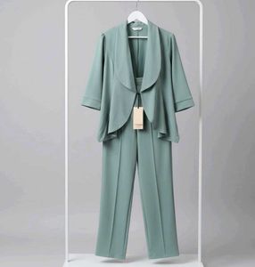 Kotty New Sea Green Formal Coord Set