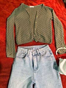 Cute Crop Cardigan