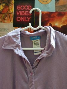 Vintage Y2K Purple Ruched Mini Dress
