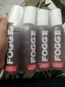 Fogg Status Body Spray (Pack of 4)
