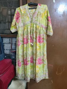 Alia Cut Kurti Pant Set