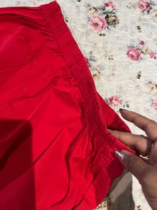 Crop Palazzo With Side Zip