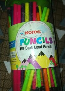 Kores 50 Pencils With Rubber