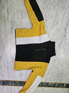 This is Crop Top Kinda Sweatshirt. Hosiery Ble