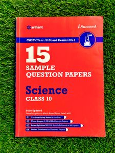 Arihant Sample Paper Science For Class 10 Boards
