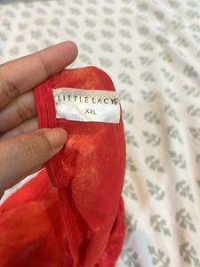 Red Little Lacy Underwear
