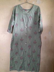 Floral Print Kurta