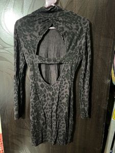 Styled Back Mini Dress