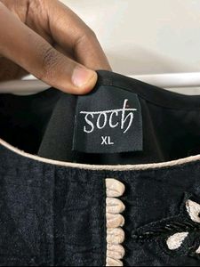 Soch Black Kurta