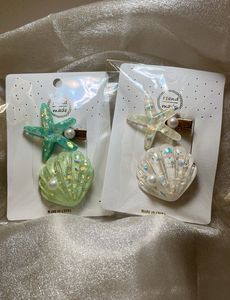 Summery Mermaid Pins - Set Of 2
