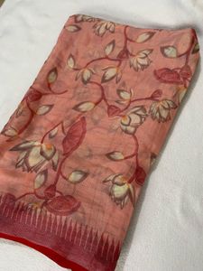 Elegant Floral Saree