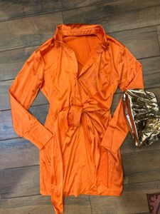 Shirt Dress Party Wear