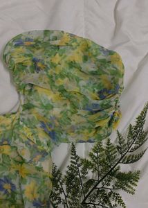 Floral Print Midi Dress