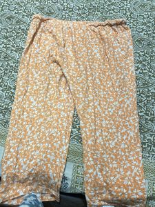 Floral Print Casual Pants