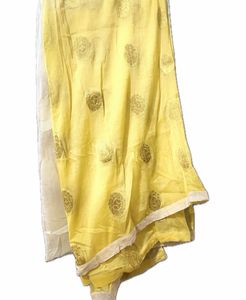 Yellow Embroidered Kurta Set