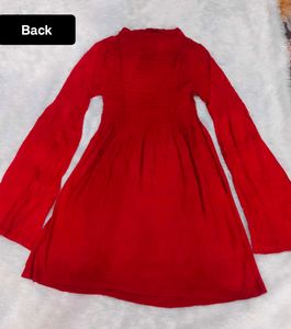 ✅Brand New Red Bell Sleeve Dress✅