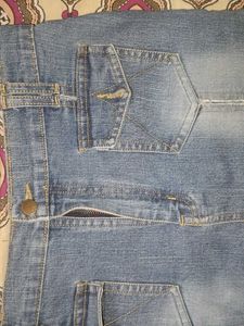 Denim Mini Skirt