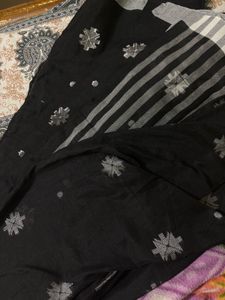 Elegant Striped Saree ( aesthetic)